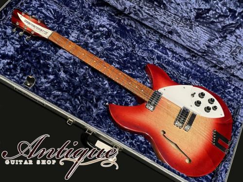 Rickenbacker 330 (Rose Morris #1997) Reissue 2001 Fireglo /Killer Figured Maple w/F-Hole Full-Original & Mint 3.19kg “Pete Townshend"
