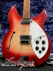 Rickenbacker 330 (Rose Morris #1997) Reissue 2001 Fireglo /Killer Figured Maple w/F-Hole Full-Original & Mint 3.19kg “Pete Townshend"_2