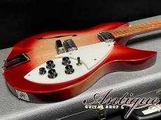 Rickenbacker 330 (Rose Morris #1997) Reissue 2001 Fireglo /Killer Figured Maple w/F-Hole Full-Original & Mint 3.19kg “Pete Townshend"_6