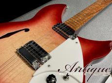 Rickenbacker 330 (Rose Morris #1997) Reissue 2001 Fireglo /Killer Figured Maple w/F-Hole Full-Original & Mint 3.19kg “Pete Townshend"_7