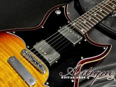 Zodiac Design MTO HISASHI Signature "xbone-Blacken" 2015 Curly Maple & Korina w/Signed COA "Mint Condition"_7
