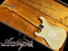 Fender Custom Shop 1960 Stratocaster NOS 2004 Olympic White w/Real Aging & Natural Playwear 3.49kg "Killer Deep Sound"_3