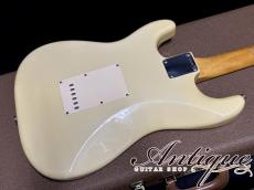 Fender Custom Shop 1960 Stratocaster NOS 2004 Olympic White w/Real Aging & Natural Playwear 3.49kg "Killer Deep Sound"_5