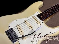 Fender Custom Shop 1960 Stratocaster NOS 2004 Olympic White w/Real Aging & Natural Playwear 3.49kg "Killer Deep Sound"_7