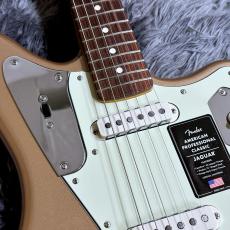 Fender American Professional Classic Jaguar, Rosewood, Faded Firemist Gold 【特価】_4