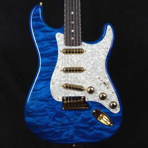 Fender Custom Shop Quilt Maple Stratocaster NOS Sapphire Blue Trans 2022