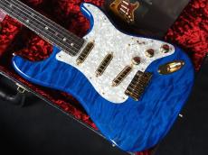 Fender Custom Shop Quilt Maple Stratocaster NOS Sapphire Blue Trans 2022_3