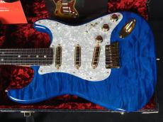Fender Custom Shop Quilt Maple Stratocaster NOS Sapphire Blue Trans 2022_4
