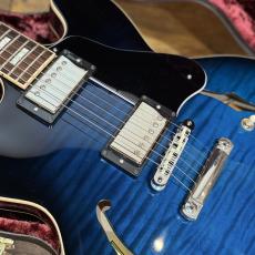 Gibson ES-335 Figured 2019 Model Blue Burst_5