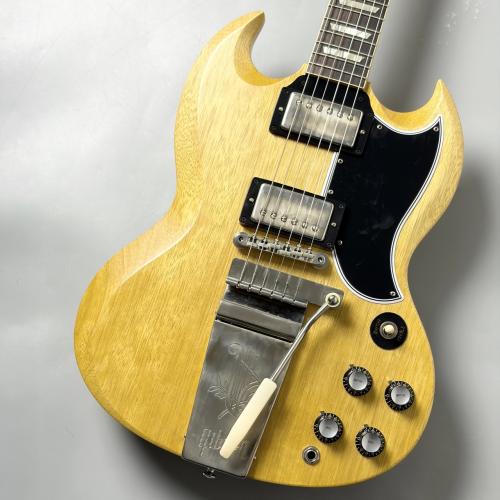 Gibson LE 1964 SG Standard Reissue Korina with Maestro Vibrola VOS Antique Natural #602644