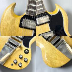 Gibson LE 1964 SG Standard Reissue Korina with Maestro Vibrola VOS Antique Natural #602644_3