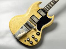 Gibson LE 1964 SG Standard Reissue Korina with Maestro Vibrola VOS Antique Natural #602644_4