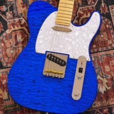 Fender FSR Made in Japan Hybrid II Telecaster, Maple Fingerboard, Sapphire Blue Transparent