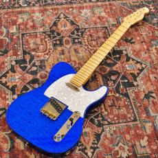 Fender FSR Made in Japan Hybrid II Telecaster, Maple Fingerboard, Sapphire Blue Transparent_2