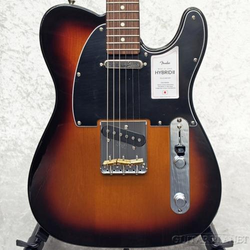 Fender Made In Japan Hybrid II Telecaster -3-Color Sunburst/Rosewood-【JD26012291】【軽量3.23kg】