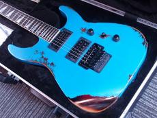 Jackson USA Custom Shop Soloist SL2H 2026 NAMM  -Robins Egg Blue Over 3TS Nitro Tour Relic- 