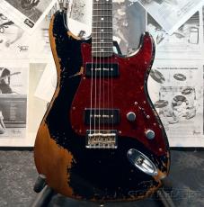 Fender Custom Shop MBS Dual P90 Stratocaster Heavy Relic -Black- by Andy Hicks 2022USED!!