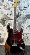Fender Custom Shop MBS Dual P90 Stratocaster Heavy Relic -Black- by Andy Hicks 2022USED!!_2