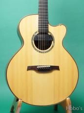 Water Road (増田 明夫) D-Arte Cutaway "German /The Tree Quilted Mahogany"