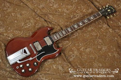 Gibson 1965 SG Standard "Pull Sideway Tremolo Arm Unit"