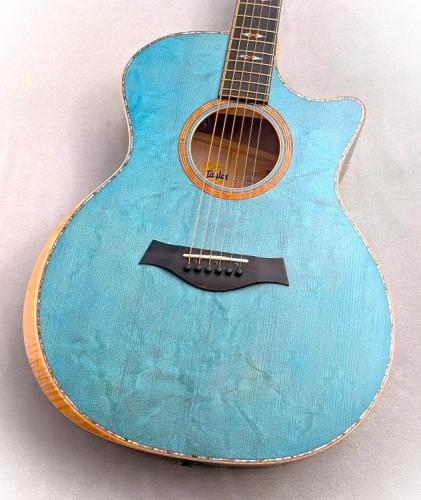 Taylor 【1本限定】CTM GA Koi Blue【現地選定材使用のカスタムモデル】【極杢ベアクロー×メイプル】