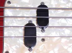 Fender Mustang Bass Competition Red '74_6