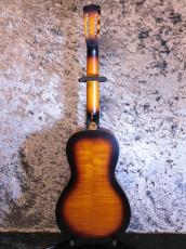 Republic Guitars Parlor Size Miniolian Sunburst / Diamond cone cover_2