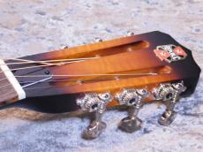 Republic Guitars Parlor Size Miniolian Sunburst / Diamond cone cover_5