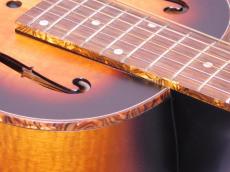 Republic Guitars Parlor Size Miniolian Sunburst / Diamond cone cover_9