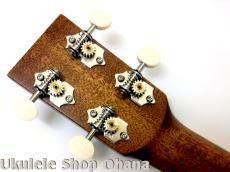 L.Luthier [Sand BSB w/EQ] テナー シダー単板(キルトマホガニーダブルレイヤー)/インディアンローズウッド_15