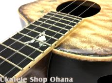 L.Luthier [Sand BSB w/EQ] テナー シダー単板(キルトマホガニーダブルレイヤー)/インディアンローズウッド_16