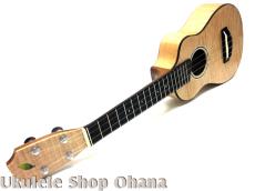 Purity Ukulele H-053] ハーフサイズ カッタウェイ カーリーメイプル_5