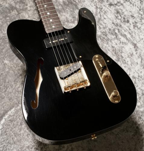Fender Custom Shop LTD P90 Korina Telecaster Deluxe Closet Classic / Aged Black [2024年製][3.44kg]