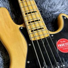 Squier Classic Vibe '70s Jazz Bass V, Maple, Natural 【アウトレット特価】【5弦ベース】_4