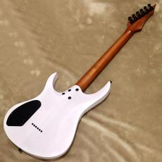 Balaguer Guitars Diablo Standard with Hipshot Hardtail Bridge, Satin Trans White_3