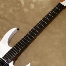 Balaguer Guitars Diablo Standard with Hipshot Hardtail Bridge, Satin Trans White_6