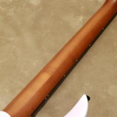 Balaguer Guitars Diablo Standard with Hipshot Hardtail Bridge, Satin Trans White_9
