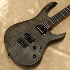 Balaguer Guitars Diablo Standard with Hipshot Hardtail Bridge, Satin Trans Black