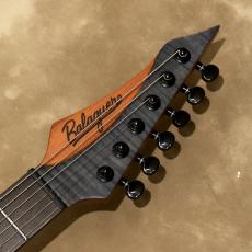 Balaguer Guitars Diablo Standard with Hipshot Hardtail Bridge, Satin Trans Black_4