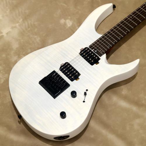 Balaguer Guitars Diablo Standard with Evertune Bridge, Satin Trans White