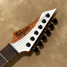 Balaguer Guitars Diablo Standard with Evertune Bridge, Satin Trans White_4