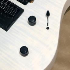 Balaguer Guitars Diablo Standard with Evertune Bridge, Satin Trans White_8