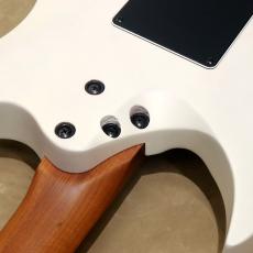 Balaguer Guitars Diablo Standard with Evertune Bridge, Satin Trans White_10