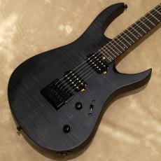 Balaguer Guitars Diablo Standard with Evertune Bridge, Satin Trans Black