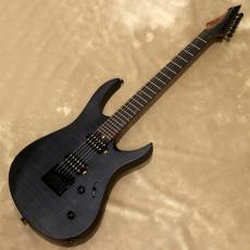 Balaguer Guitars Diablo Standard with Evertune Bridge, Satin Trans Black_2
