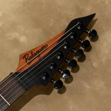 Balaguer Guitars Diablo Standard with Evertune Bridge, Satin Trans Black_4