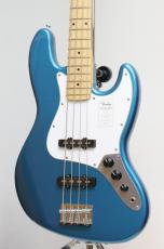 Fender Standard Jazz Bass, Maple Fingerboard, White Pickguard, Aqua Marine Metallic