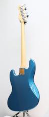Fender Standard Jazz Bass, Maple Fingerboard, White Pickguard, Aqua Marine Metallic_4