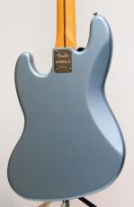 Fender Made in Japan Hybrid II 2026 Collection Jazz Bass Satin Metallic / Matte Aero Blue_2