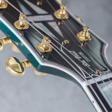 Gibson Les Paul Custom Figured Aqua Stripe Gloss S/N:CS503281 2025_11